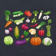 Zelenina zo záhradky