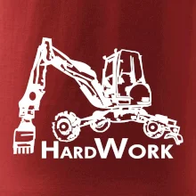 Hard Work kráčajúce rýpadlo