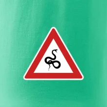 Dopravná značka - Pozor had