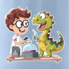 Chemik a dinosaurus - chlapec / holka