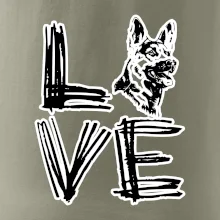 Nemecký ovčiak love