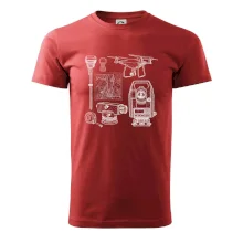 Geodet teodolit dron