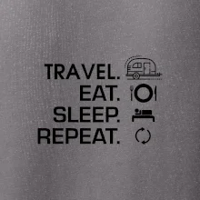 Eat sleep travel - Malý príves