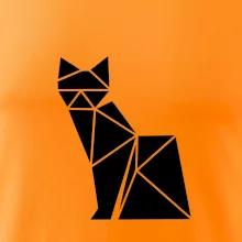 Origami mačka z boku