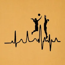 EKG volejbalistky EKG volejbalistky