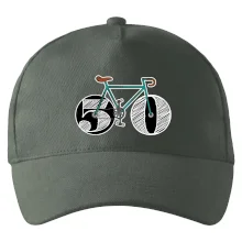 Narodeniny 50 rokov na bicykli