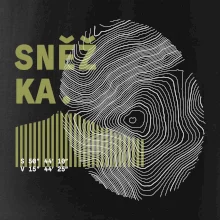 Sněžka - vrstevnice otisk