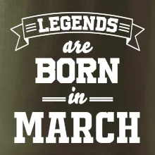 Legends are born in March