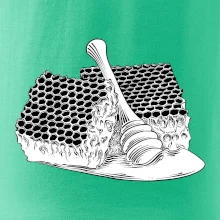 Plást s medom Plást s medom