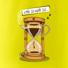 Vždy sa nájde čas na kávu (Pecka design)