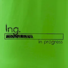 In progress titul Ing. inžinier / inžinierka