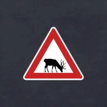 Dopravná značka - Pozor žreb