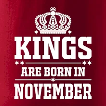 Kings are born in November