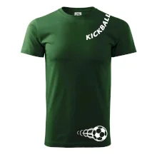 Kickball nápis šikmo