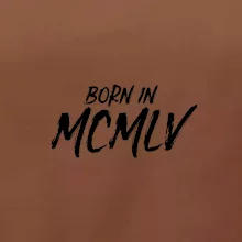 Born in - Rímske číslo 1955