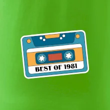 Narodeniny kazeta Best of 1981