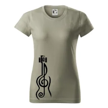 Husľový kľúč gitara