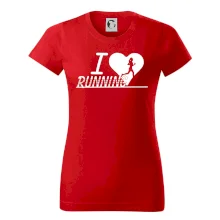 I love running dievča