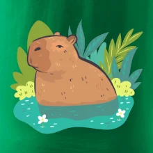 Kapybara vo vode Kapybara vo vode