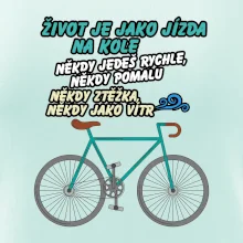 Život je jako jízda na kole