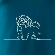 Havanský psík linka jedným ťahom