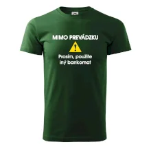 Mimo prevádzku prosím, použite iný bankomat Mimo prevádzku prosím, použite iný bankomat