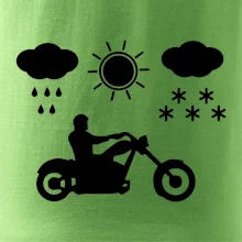 Motorkár za každého počasia - chopper