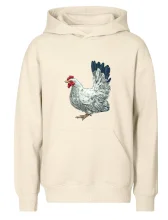 Sliepka kreslená biela