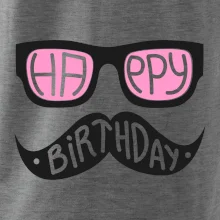 Mustache narozeniny - okuliare