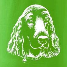 Kokeršpaniel - hlava kreslená