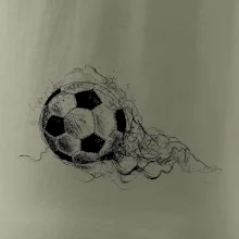 Futbalová lopta - kresba ceruzkou