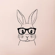 Králik s okuliarmi