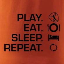 Play Eat Sleep Repeat hádzaná