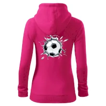 Futbalová lopta v triku Futbalová lopta v triku