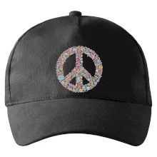 Peace symbol lístočky