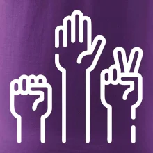 Kameň nožnice papier ikony