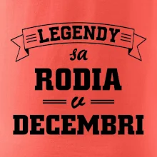 Legendy sa rodia v decembri