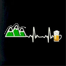 EKG z hôr na pivo