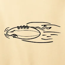 Americký futbal letiaca lopta