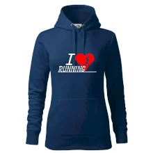 I love running dievča