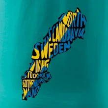 Mapy - názvy miest - Švédsko