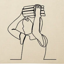 Študent a kniha jedným ťahom