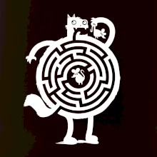 Mačka a myš bludisko