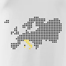 Mapa Európy - Taliansko Mapa Európy - Taliansko