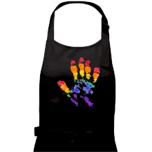 LGBT hand print