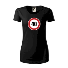 Dopravná značka - obmedzenie rýchlosti 40