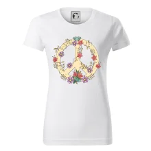 Peace symbol pieskový