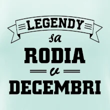 Legendy sa rodia v decembri