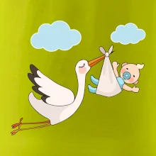 Bocian čakáme bábätko - chlapec