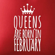Queens are born in February